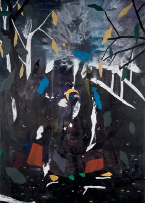 Pierre Fichefeux, painting from The King of Chickens Makes Havoc in Heaven.