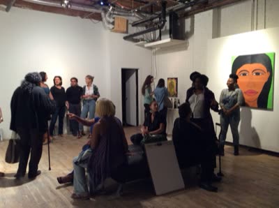 Opening reception, 23 April 2016.