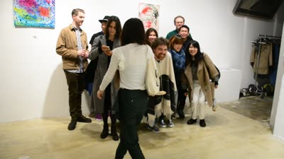 A group photo at the opening, 28 October 2015.