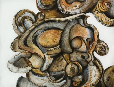 R. Wayne Reynolds, #113, 2010, oil on Tyvek.
