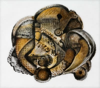 R. Wayne Reynolds, #77, 2010, oil on Tyvek.