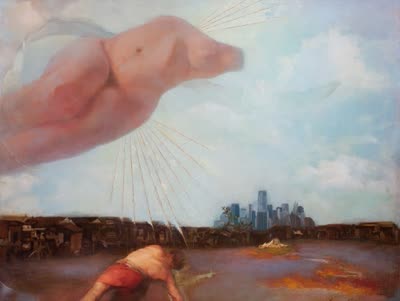 Lazarus Nazario, painting, 2013.