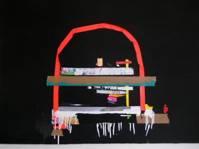 Will Hutnick, mixed media, 2013.