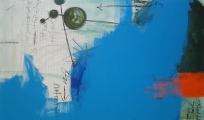 Painting from the exhibition.