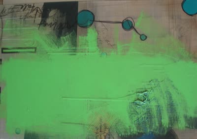 Painting from the exhibition.