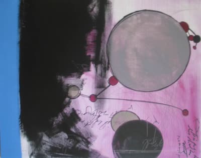 Painting from the exhibition.