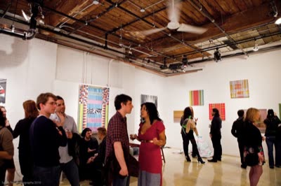 Opening reception, 1 April 2010.