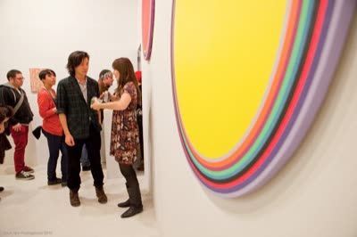 Opening reception, 1 April 2010.