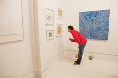 Opening reception, 1 April 2010.