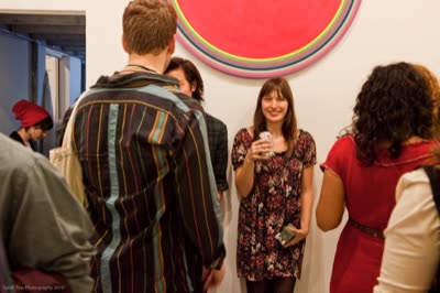 Opening reception, 1 April 2010.