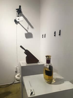 MODERN STORYTELLER installation, 30 July 2016.