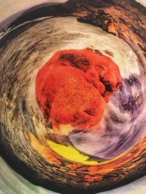 Work from Serendipia: red planet, 2016.
