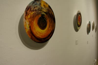Round works on the wall, 7 April 2016.