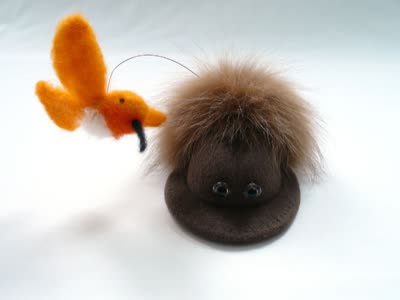 Miki Katagiri, handmade hat.