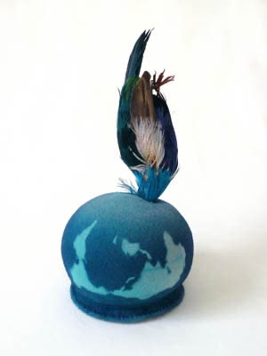 Miki Katagiri, handmade hat.