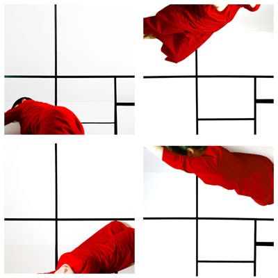Sophia Chai, VARIATIO 1–4, Suite #1, 2008, C-prints, 15 × 15 in. each.