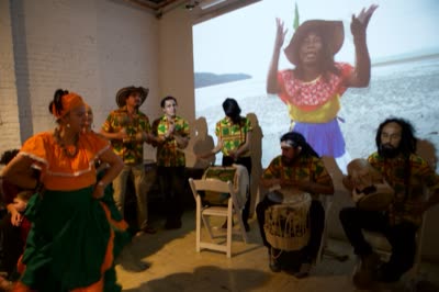 Music and dance at Rostros Sonoros, 4 October 2015.