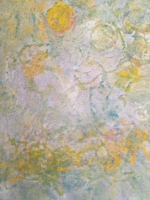 Painting, detail, 20 April 2016.