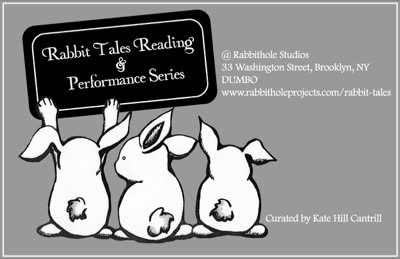 Rabbit Tales card, April 2013.