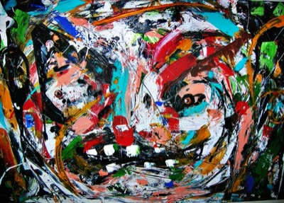 Painting by Diego Mejia, 2013.