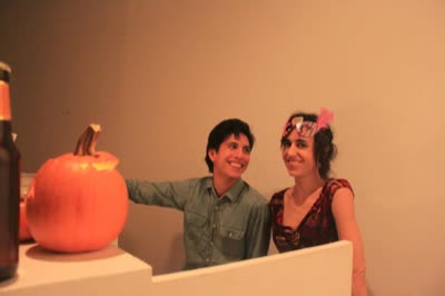 Halloween movie night, 18 October 2012.
