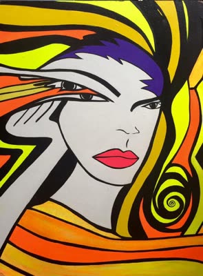 Painting by Camilo Hernandez Amaya, 2016.