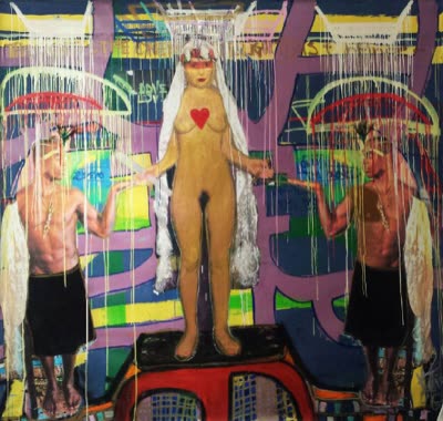 Kimyon Huggins, Queen of Hearts, 2014.