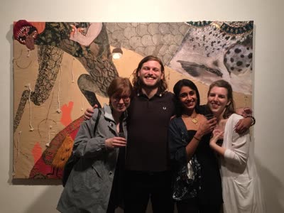 At the show, 17 March 2016.