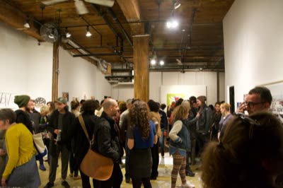 The crowd at Street Heroines, 26 April 2016.