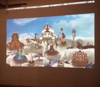 Video projection, 12 June 2016.