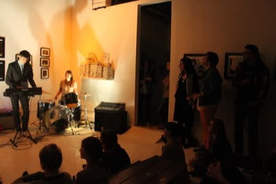 White Lamb playing live, 18 April 2012.