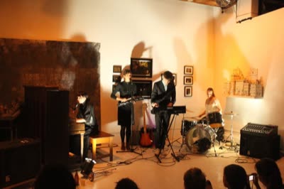 White Lamb playing live, 18 April 2012.