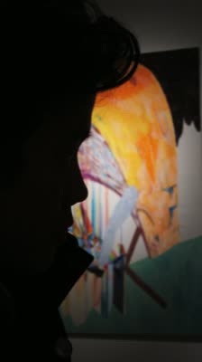Opening reception, with Jiyoun Lee-Lodge's Mad Man, 4 February 2010.