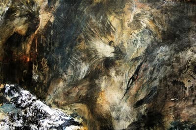 Amanda Sciullo, painting (detail).